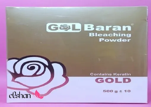 پودر دکلره گلباران مدل طلا